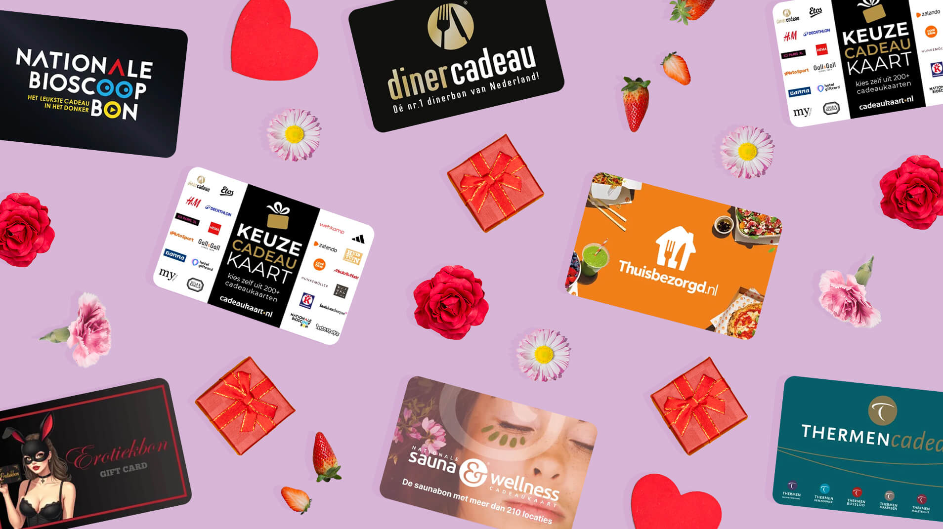 De 5 liefdestalen: welke cadeaukaart past bij wie?